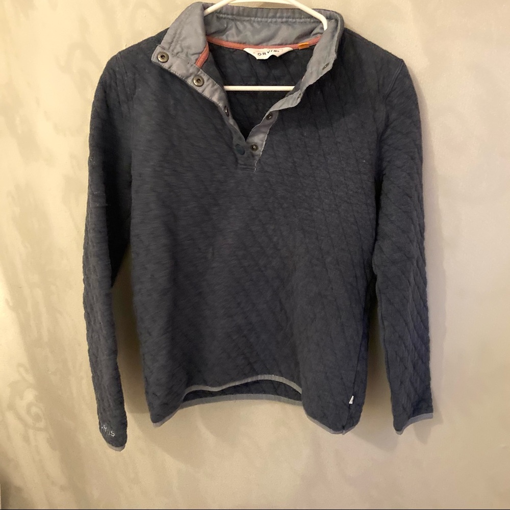 Orvis quilted pullover